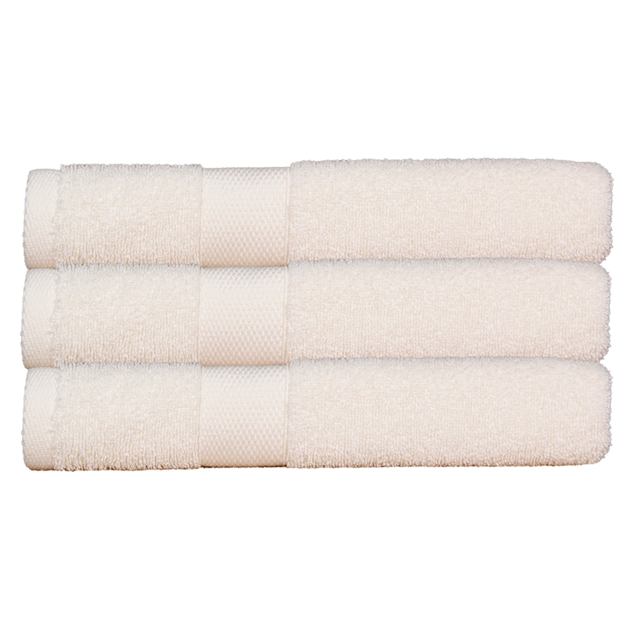 Lot de 3 serviettes éponge 500 gr/m2