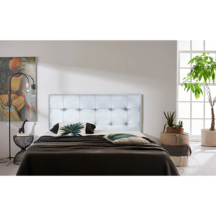 Cabecero Aster Polipiel Plata 90