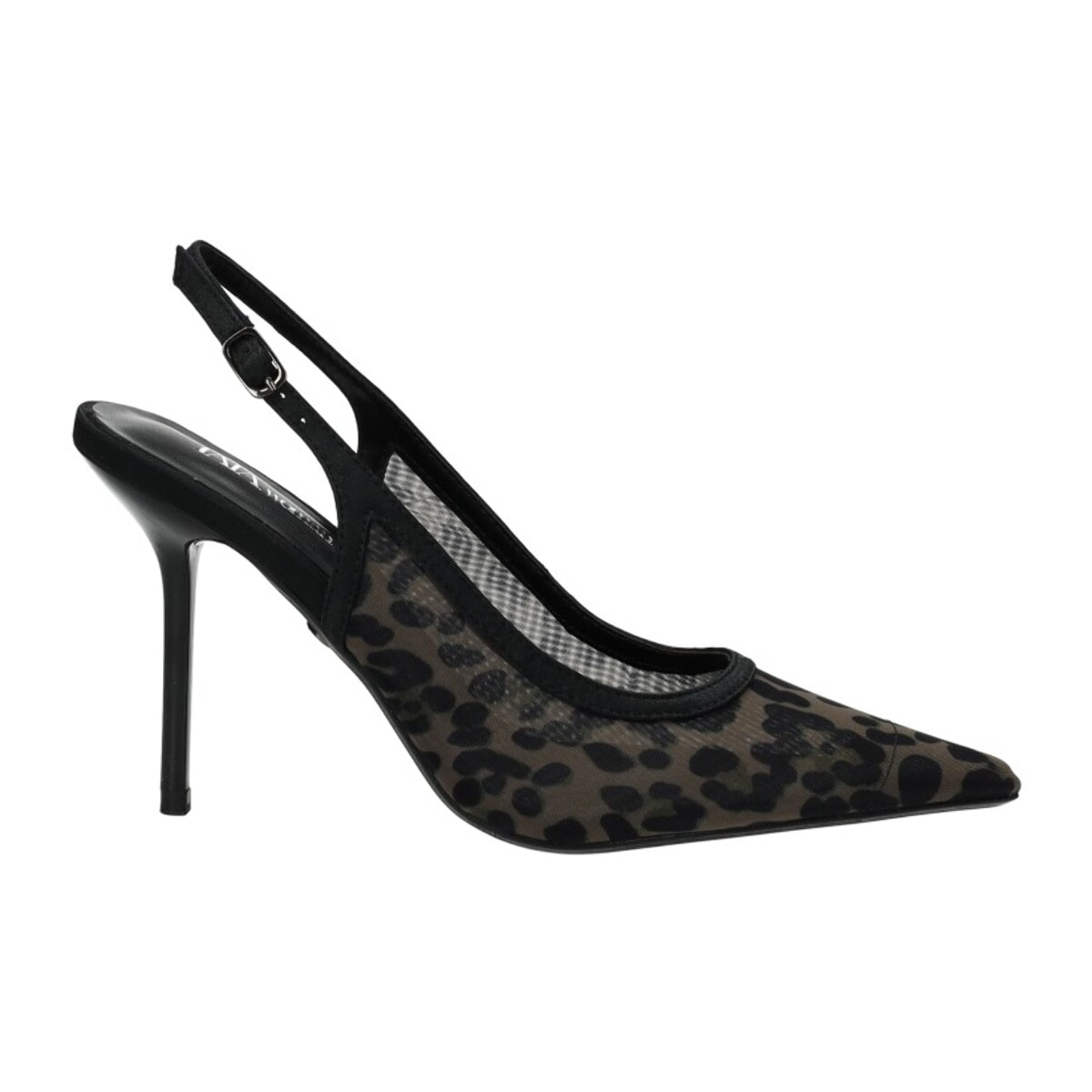 Décolleté sling back Donna Tata Italia Marrone