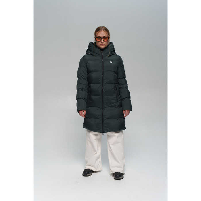 Giacca donna KUSTOM URBS-3W - Verde oscuro