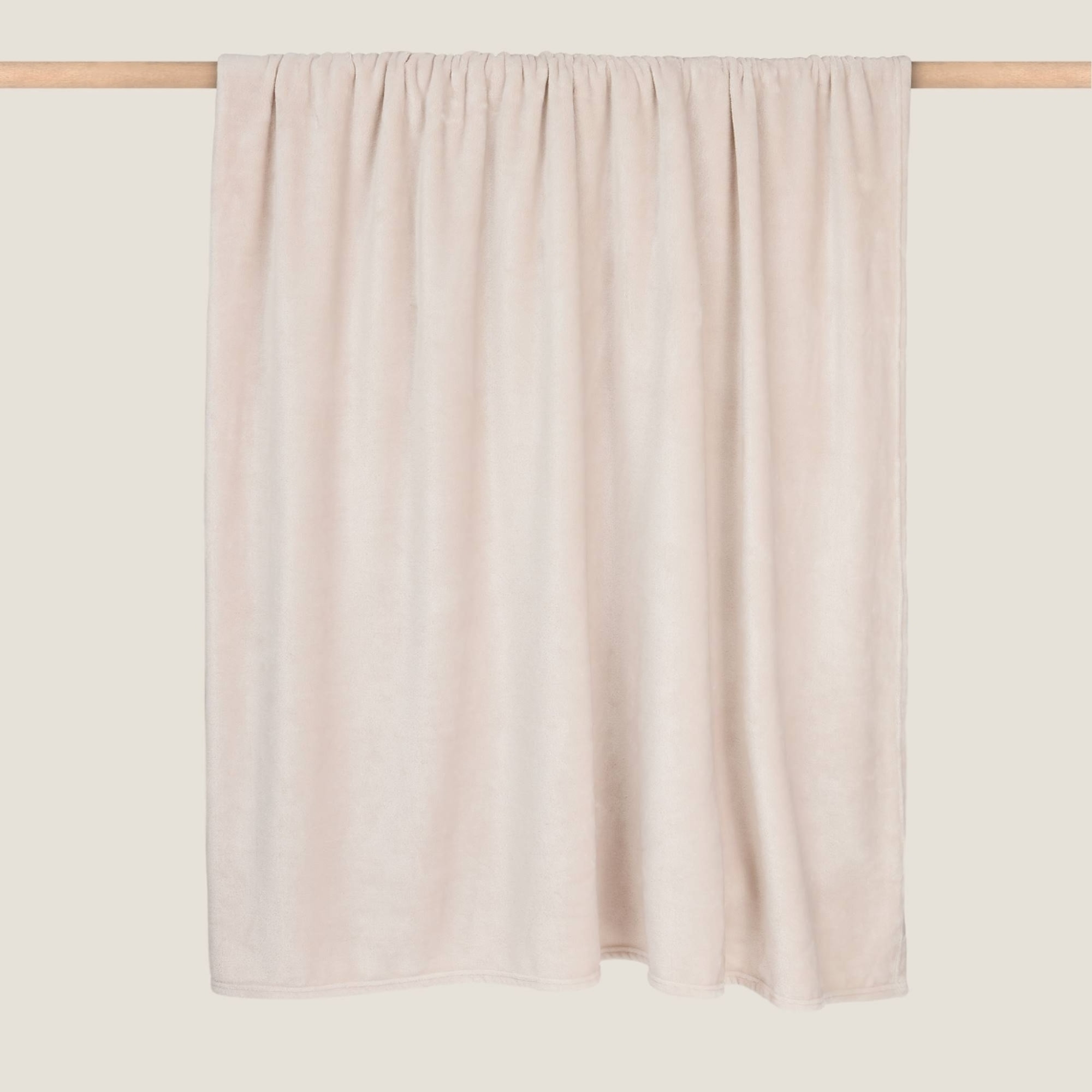 Manta polar Apou color marron beige