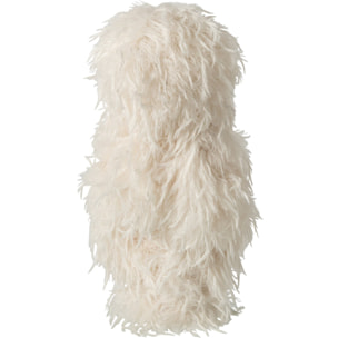 J-Line Enfant coq et lapin - polyester - blanc
