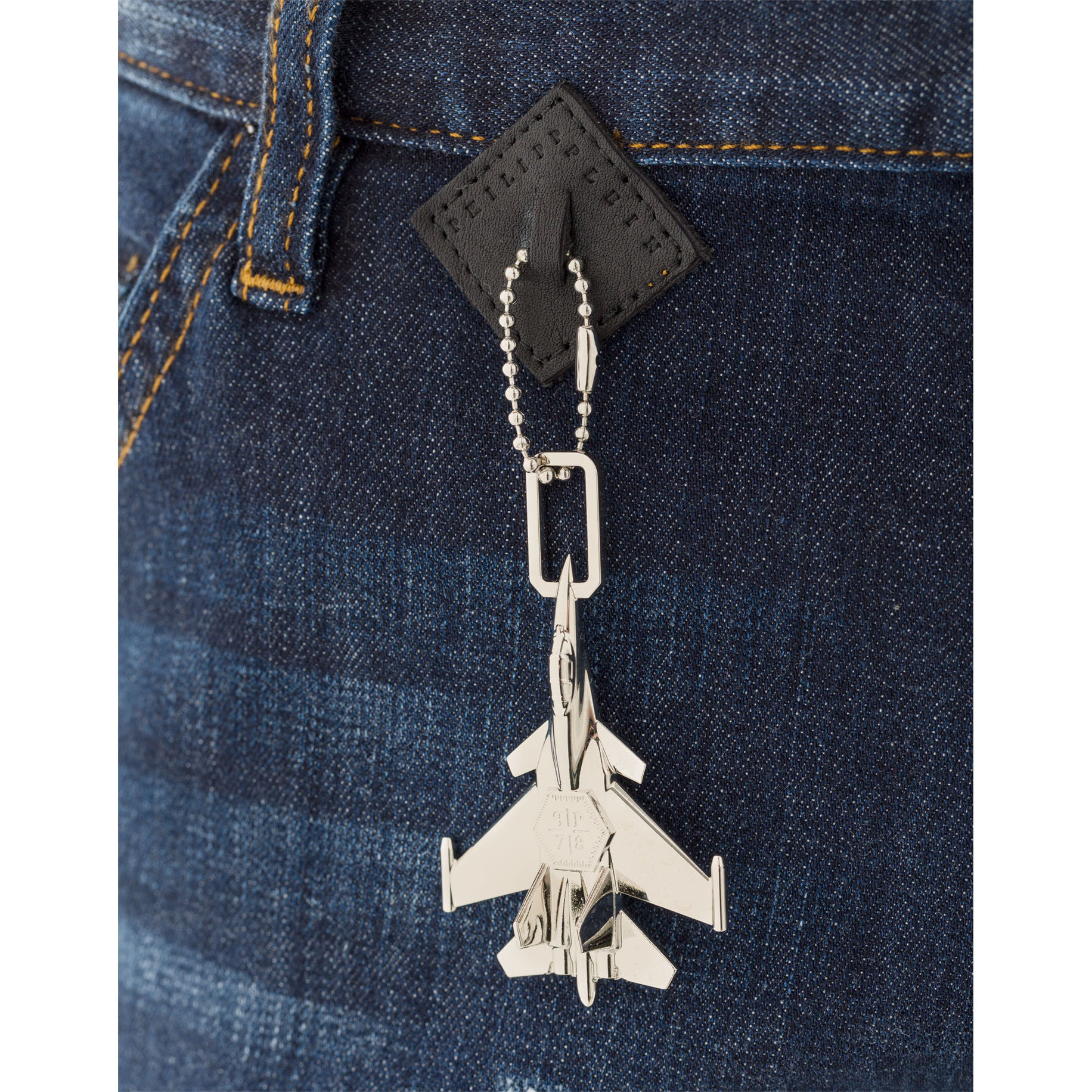 PHILIPP PLEIN super straight cut "eagle pride"