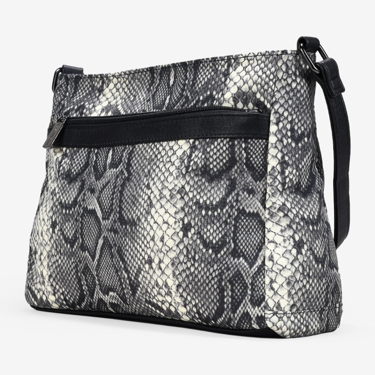 Bolso bandolera serpiente con bolsillos