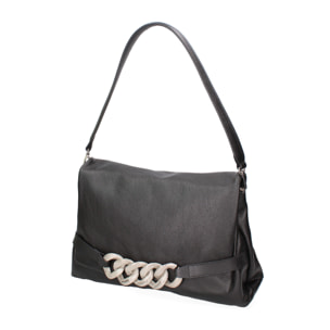 Borsa a spalla da donna In Vera pelle Made in Italy 31x22x11 cm