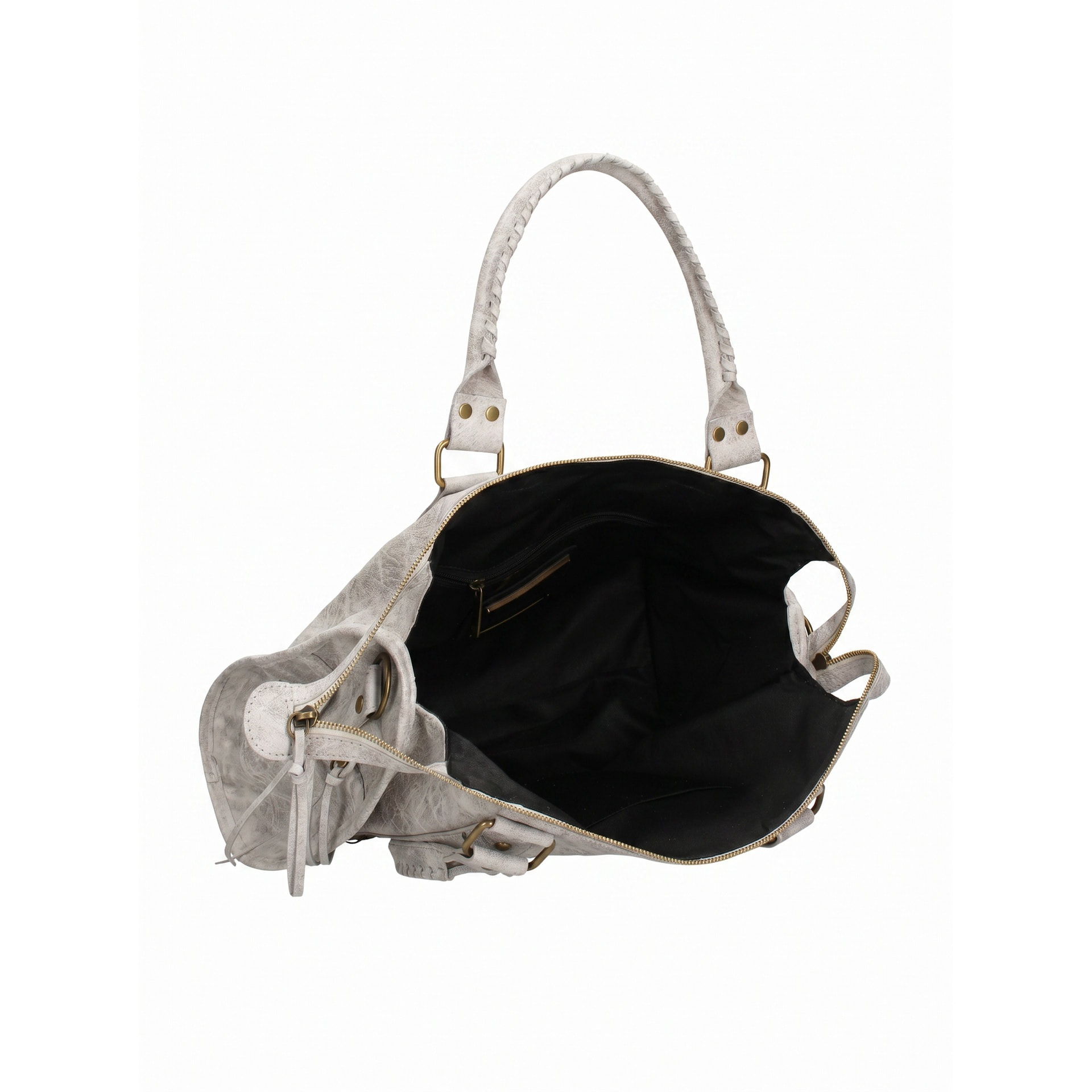 Borsa a spalla da donna - Modello Clara - Vera pelle - 41.0 x 28.0 x 13.0 cm