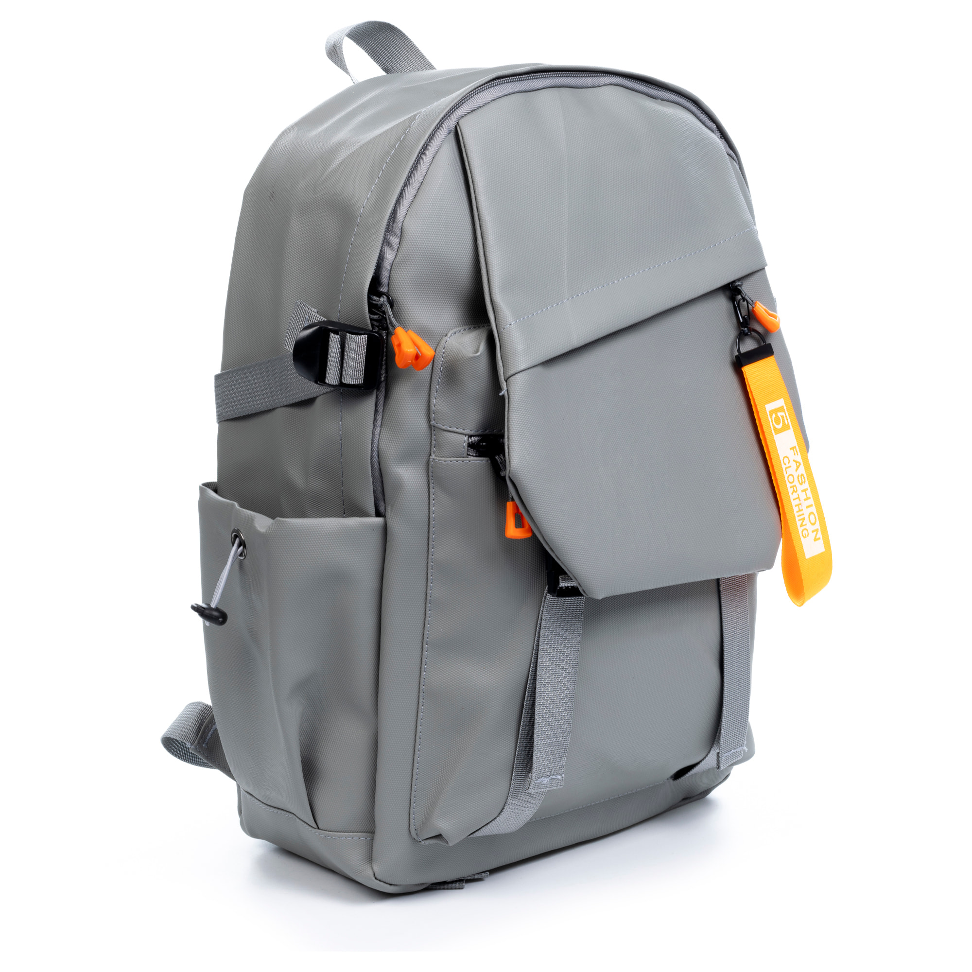 Zaino multiscomparto, porta laptop 15,6". Strato impermeabile. Adattabile a Trolley. Presa USB esterna.