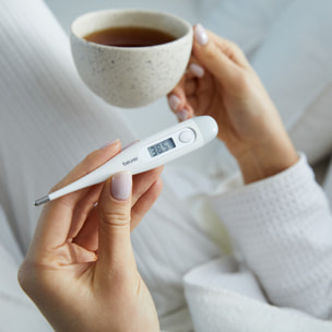 Thermomètre digital blanc