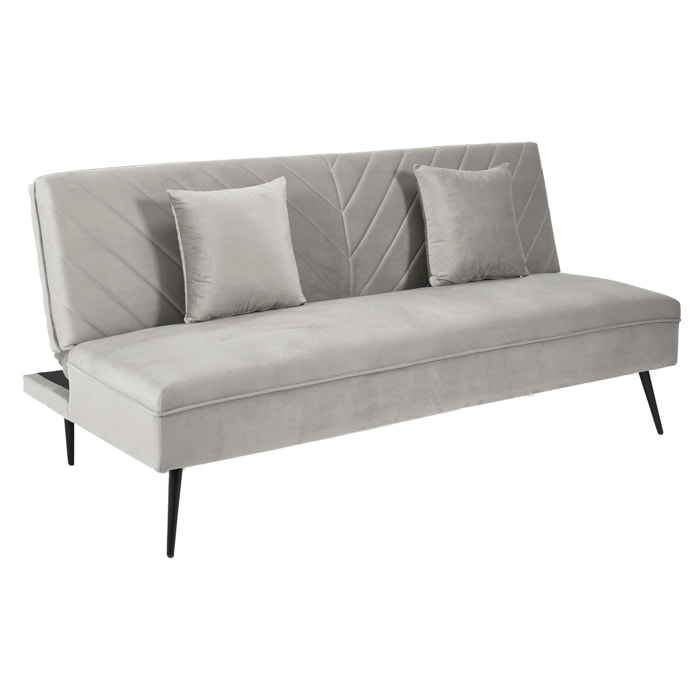 CANAPE CONVERTIBLE DIANE GRIS M1