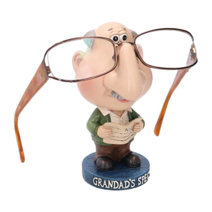 Portaocchiali in resina donna con molla cm7x7h13,9