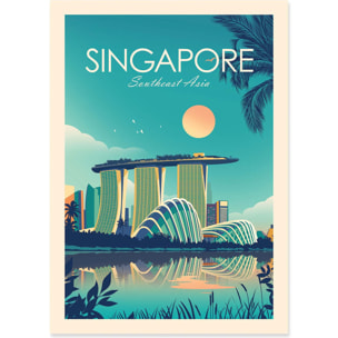Affiche - Singapore - Studio Inception