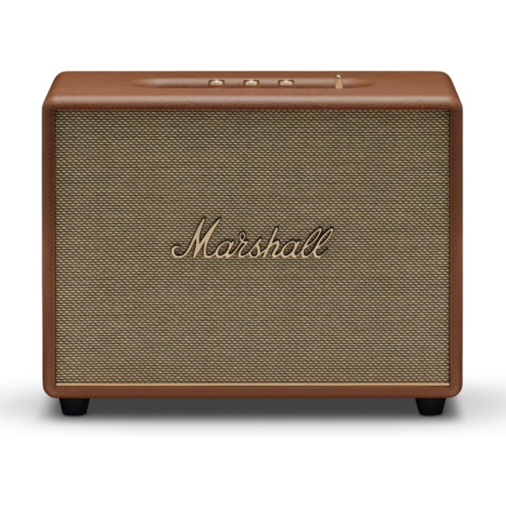 Enceinte résidentielle MARSHALL Woburn III Marron - Bluetooth, 90W, design rétro