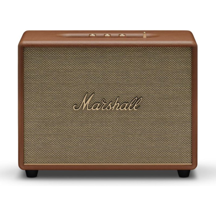 Enceinte résidentielle MARSHALL Woburn III Marron - Bluetooth, 90W, design rétro