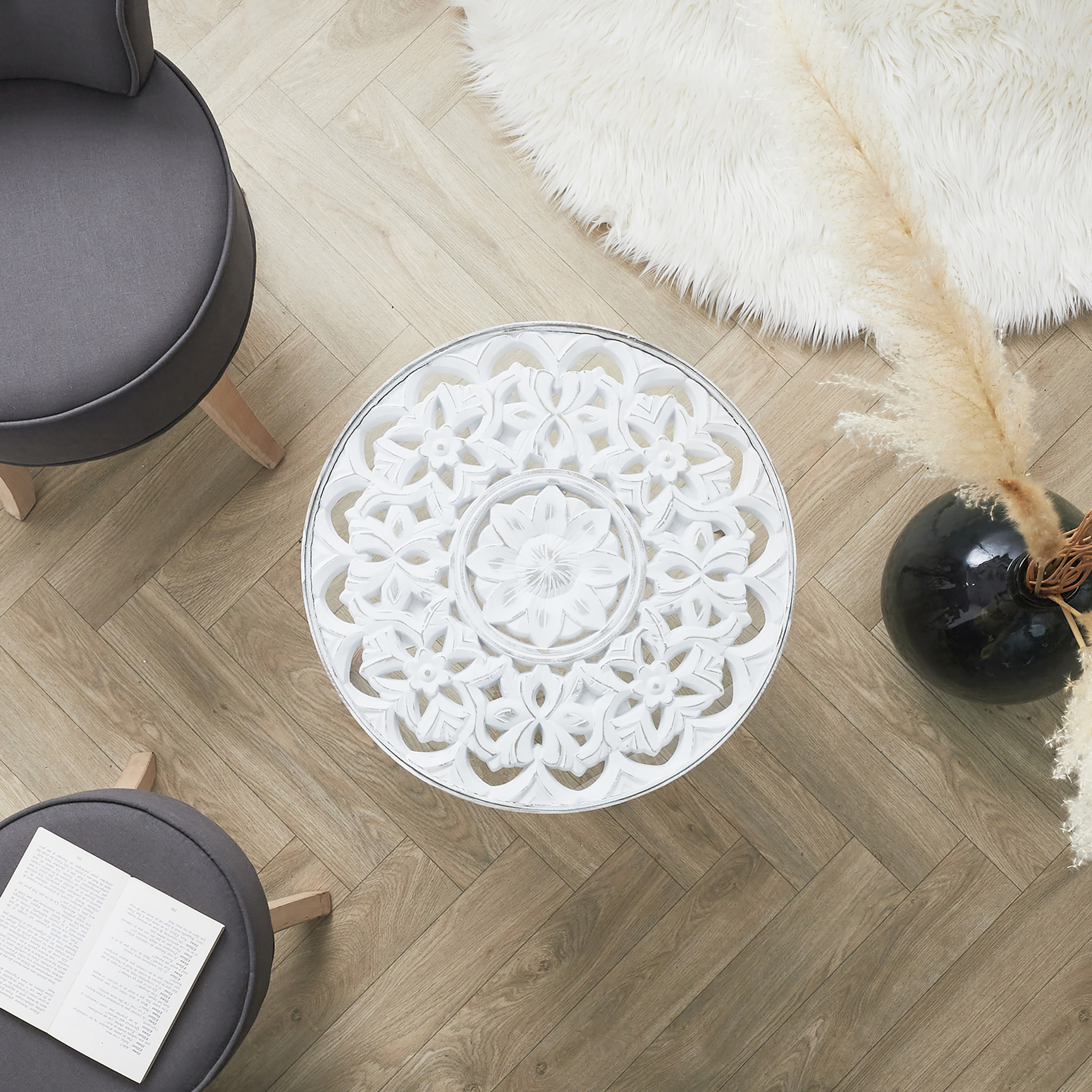 Table Basse Arabesque 50cm