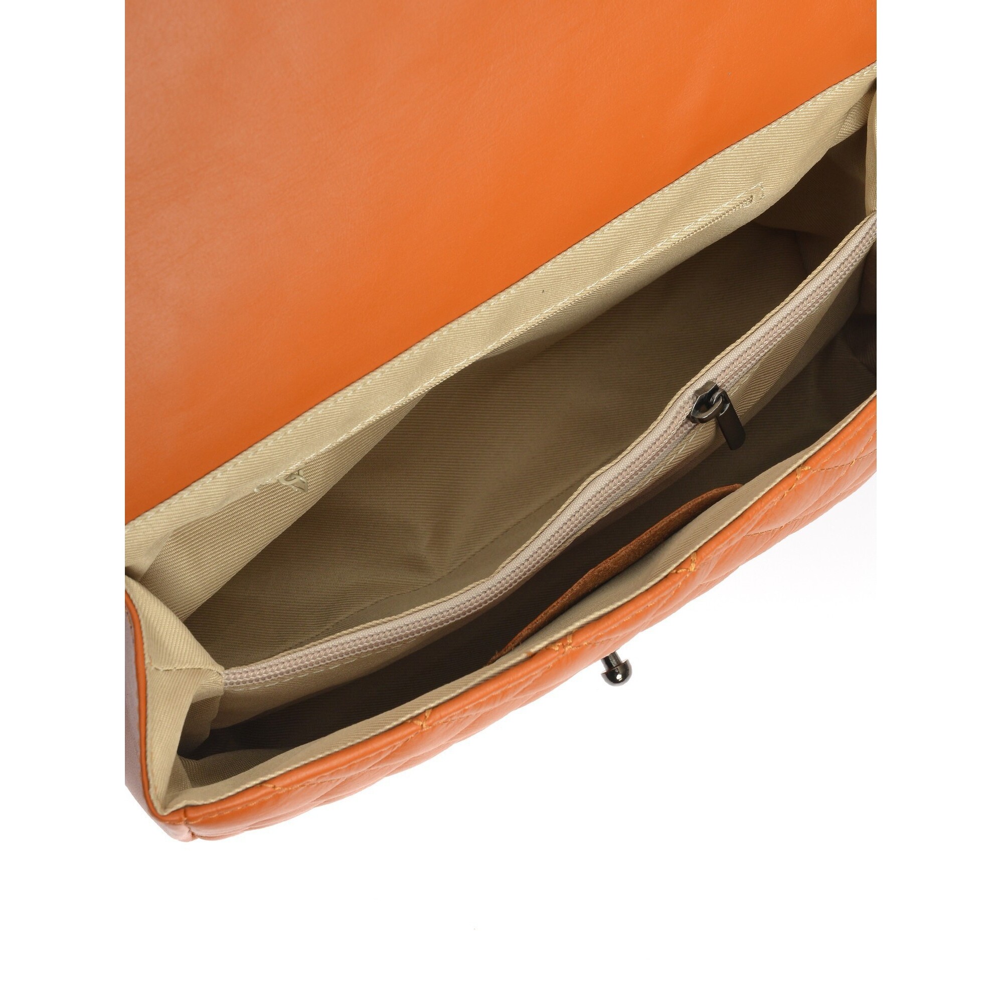 Borsa a tracolla Anna Luchini Cammello