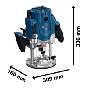 Défonceuse GOF 20-12 Professional - 2000 W - BOSCH - 0601627220