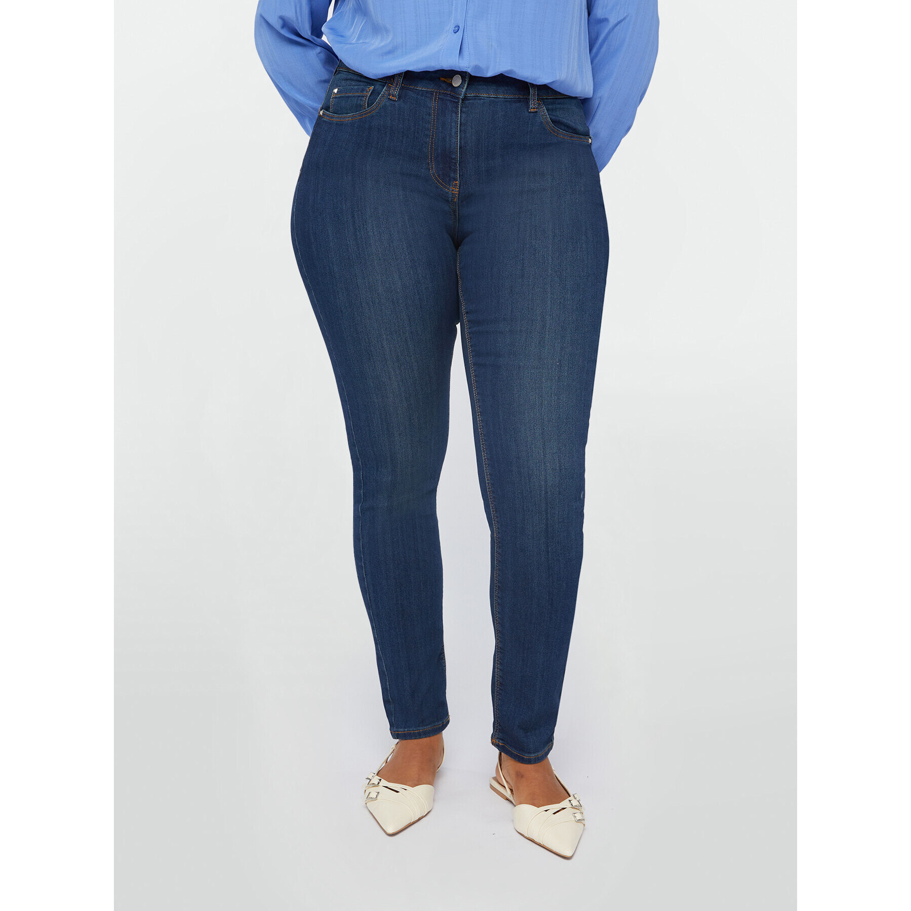 Fiorella Rubino - Vaqueros skinny - Azul