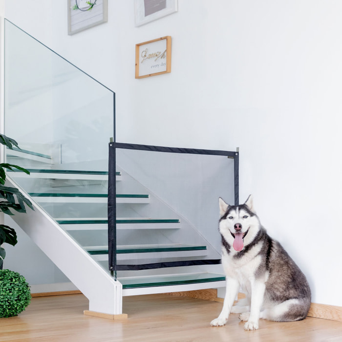 Rete di sicurezza per animali domestici Petinu - nera - 112x73x0,2 cm