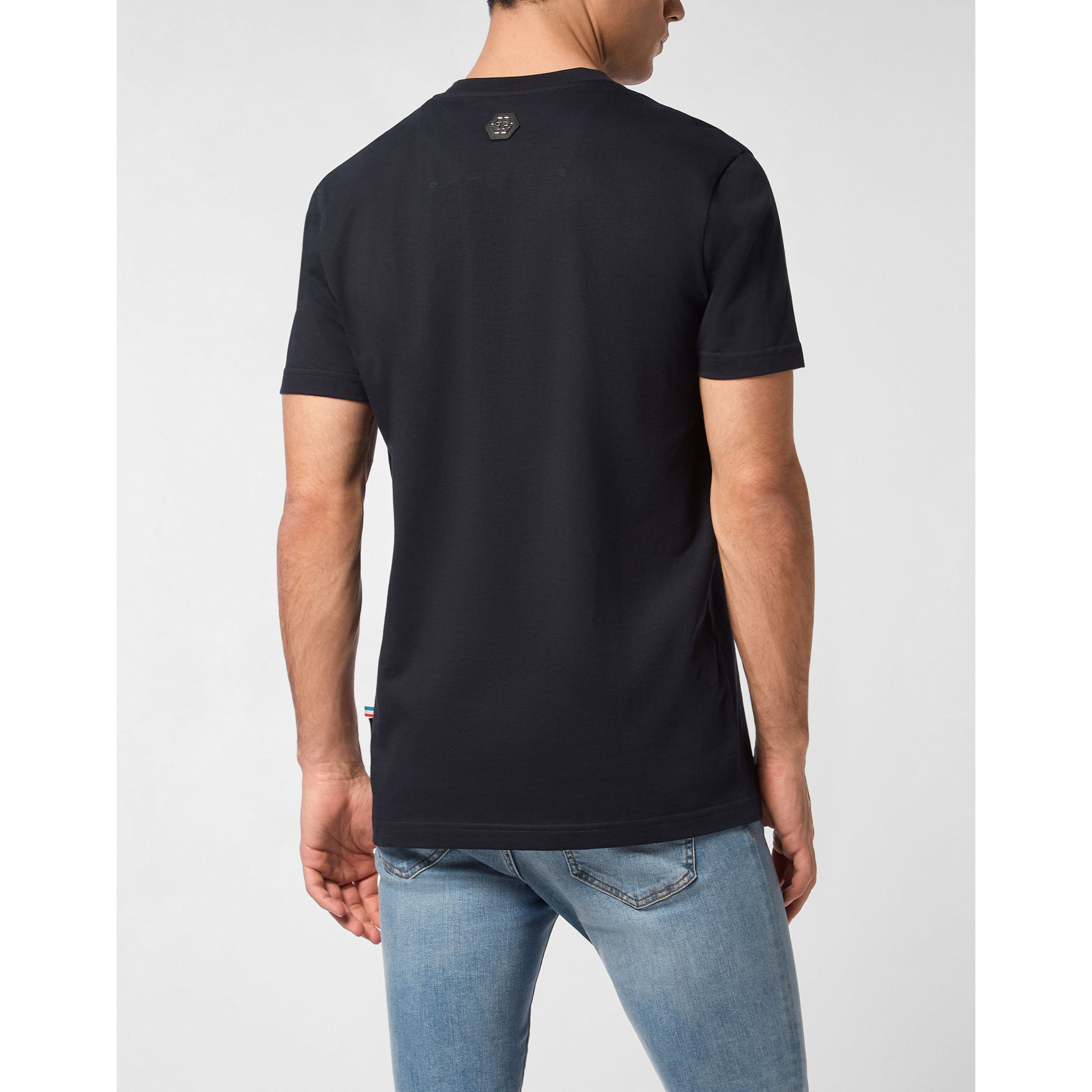 PHILIPP PLEIN T-Shirt Round Neck Ss SKULL
