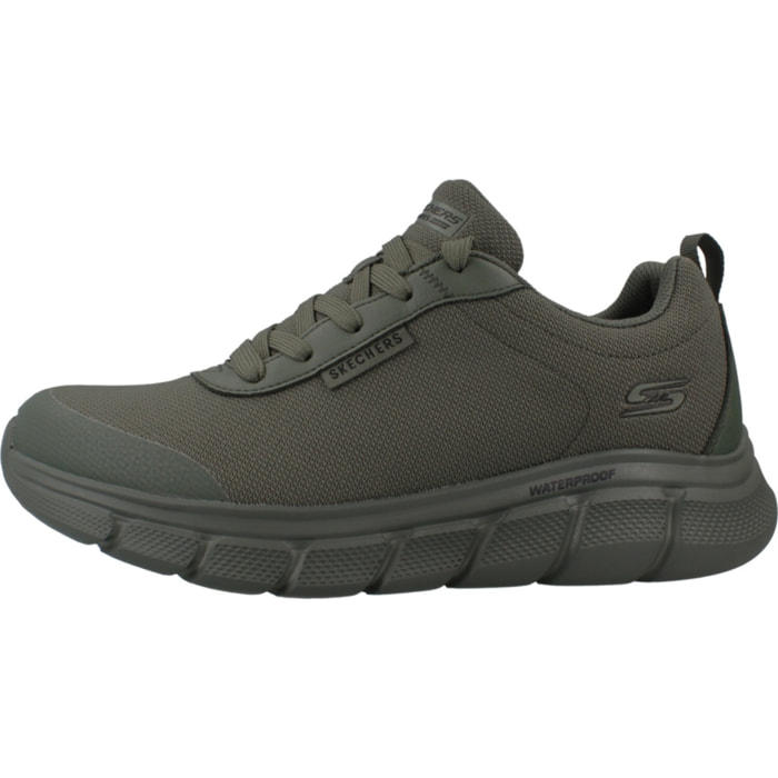 Sneakers De  Hombre Bobs B Flex - Rainy Edge Verde