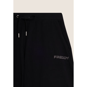 Pantaloni Corti in Jersey con Coulisse e Logo FREDDY