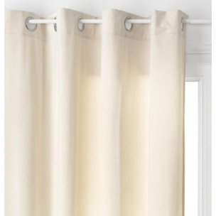 Rideau "Lilou" blanc ivoire 140x260cm