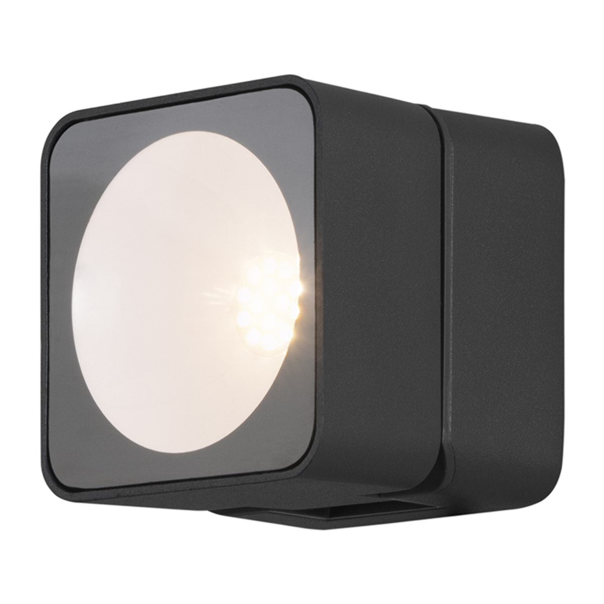 Forlight Tilt - Aplique LED Exterior Orientable. Aplique de Pared para Jardín y Terraza con LED 7W Blanco Cálido 3000K y 663lm.