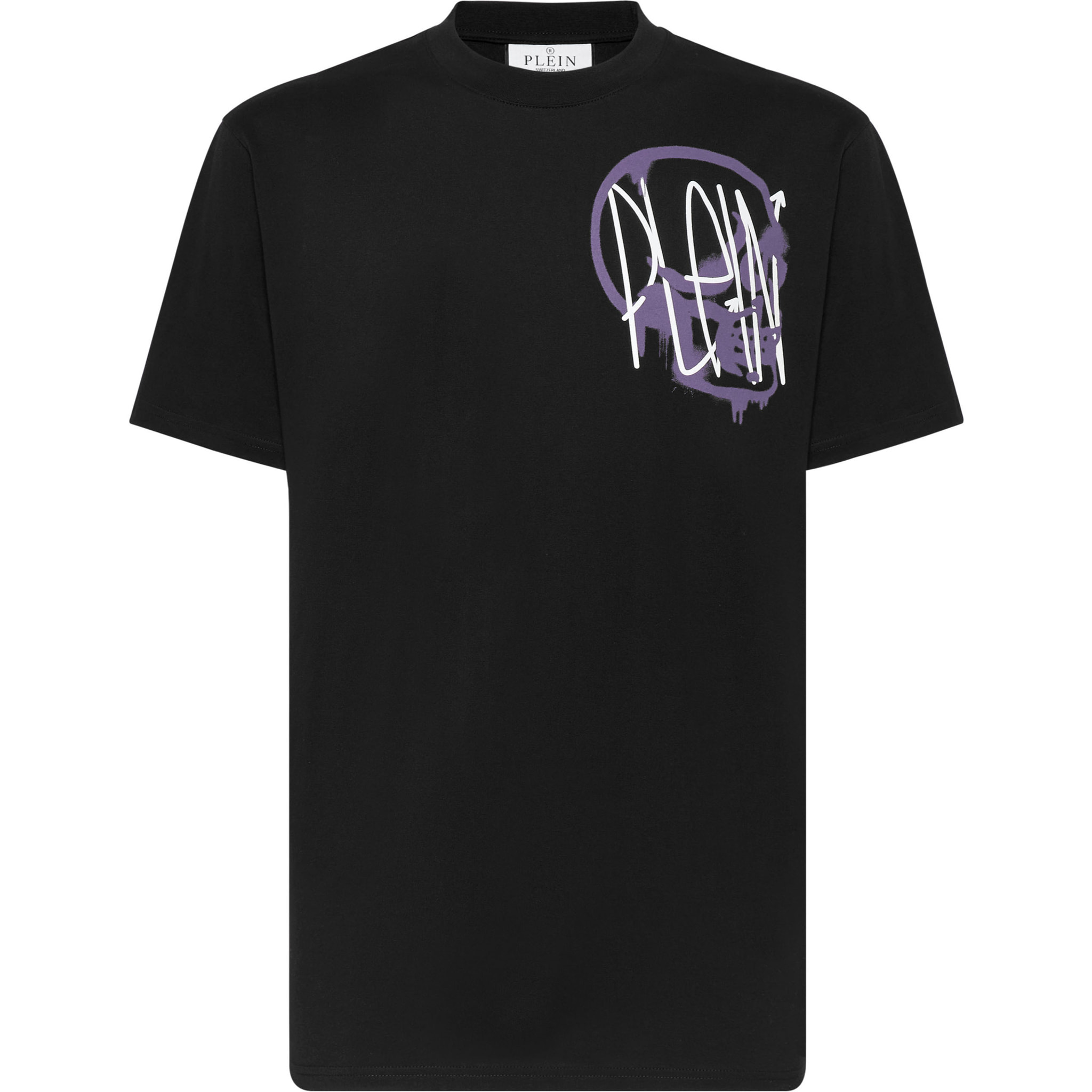 PHILIPP PLEIN Camiseta de cuello redondo y manga corta