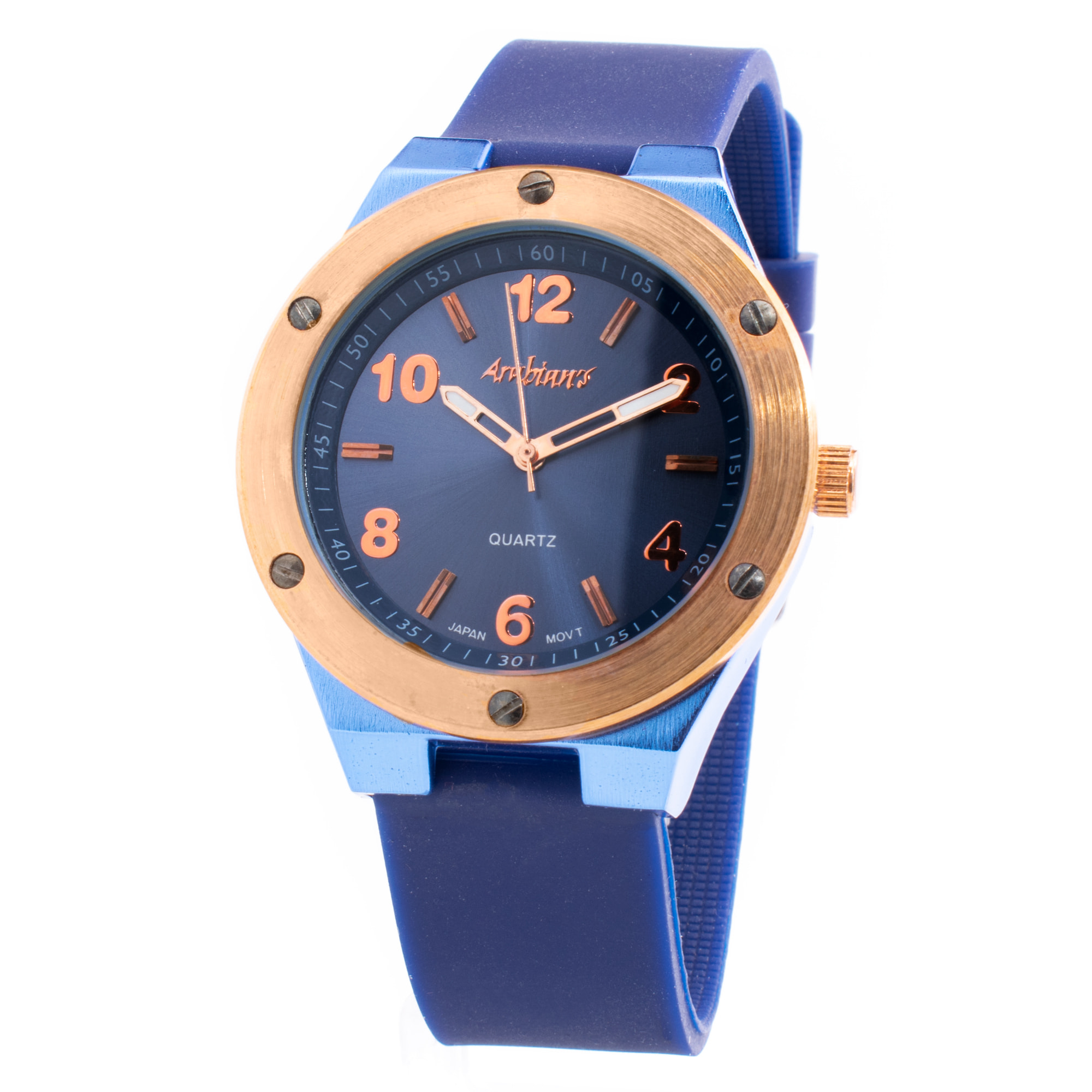 Reloj Arabians HBP2175B Unisex Analogico Cuarzo con Correa de Caucho