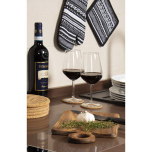 Set de 6 verres à vin Excelsa – Verona, Verre Transparent 38 cl