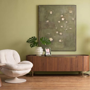 Tableau Moody 120x150cm vert Kare Design