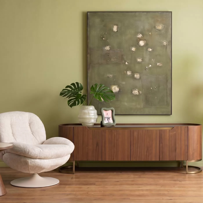 Tableau Moody 120x150cm vert Kare Design