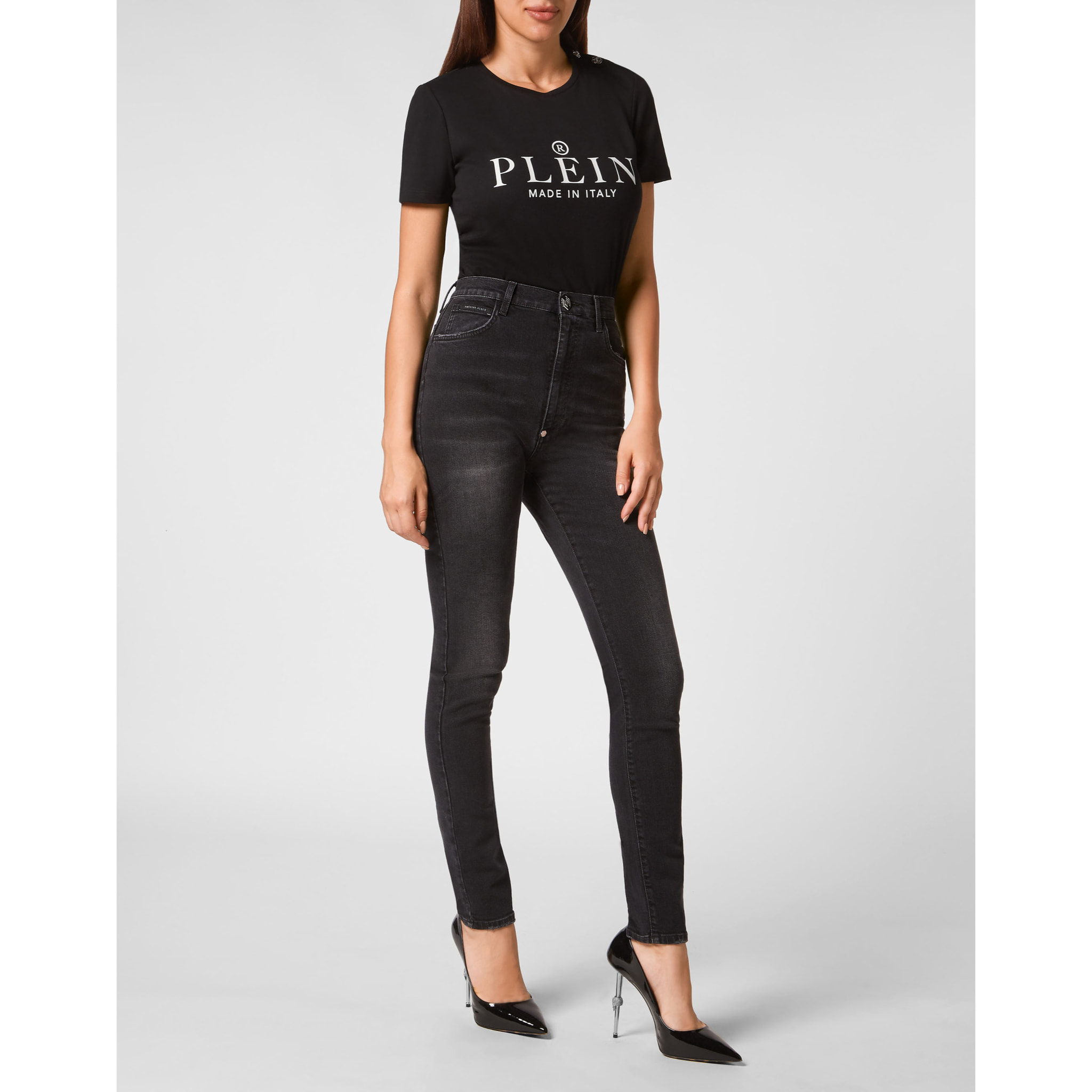 PHILIPP PLEIN Super High Waist Jegging