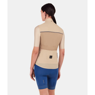 Ready To Ride - Gilet Antivento Unisex - Cappuccino - Unisex