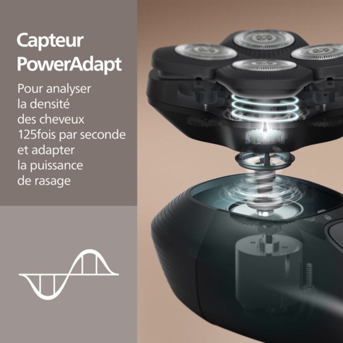Rasoir pour la tête PHILIPS HS7980/15 série 7000