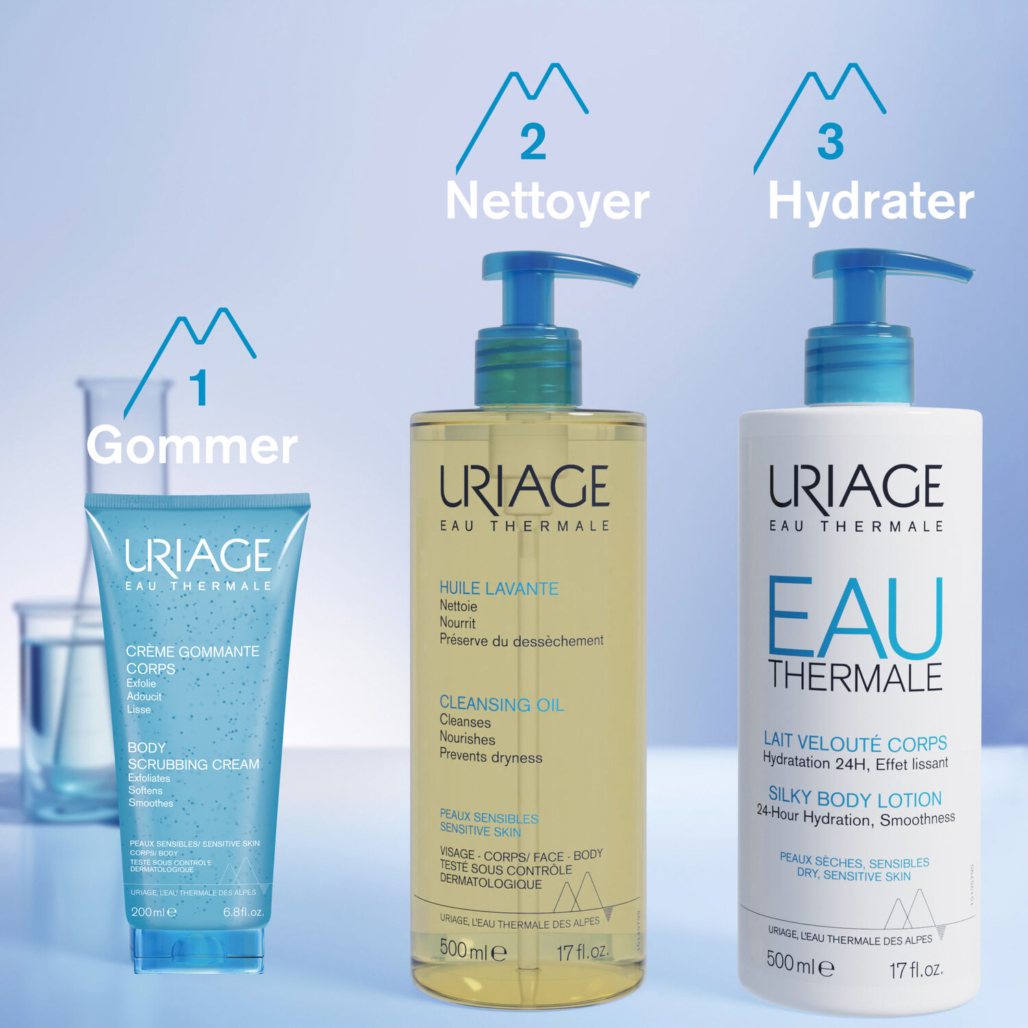 Crème Gommante Corps - Exfolie, Adoucit & Hydrate 200 ml