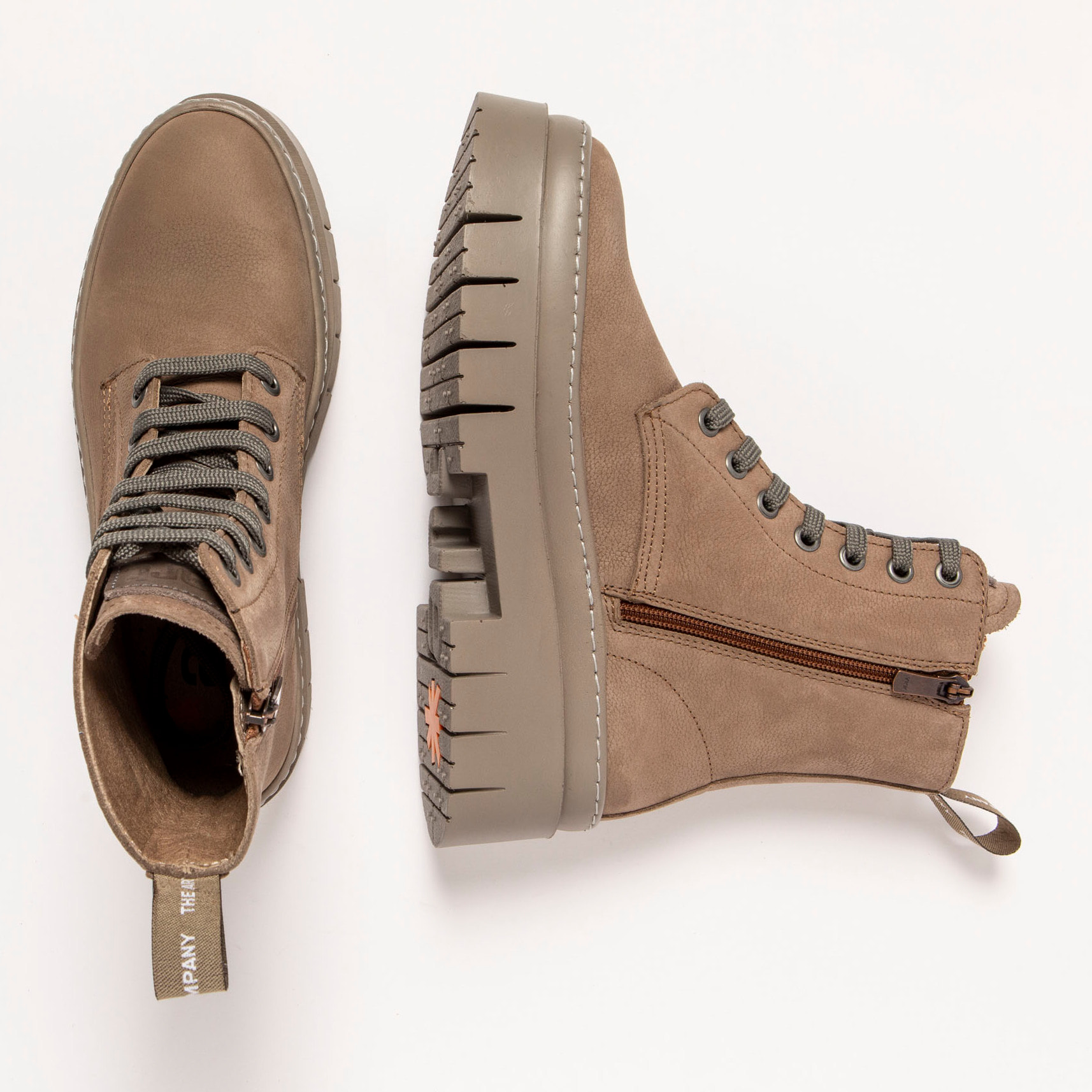 Botines 1953 NOBUCK TAUPE/AMBERES color Taupe