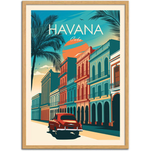 Affiche - Havana Cuba - Studio Inception