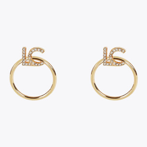 Orecchini a cerchio frontale LC Gioiello