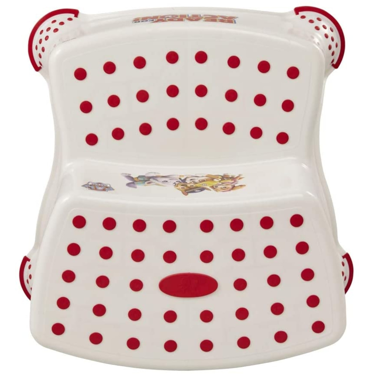 Paw patrotaburete / alzador 2 niveles para niños a partir de 3 a 14 años aprox, función antideslizante, color blanco
