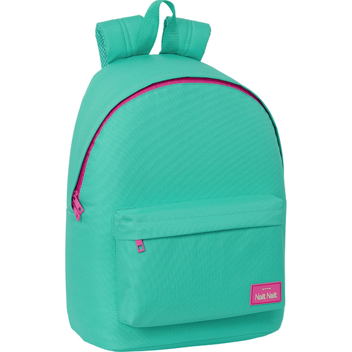 Mochila para portatil 14,1" nait nait "verde mint"