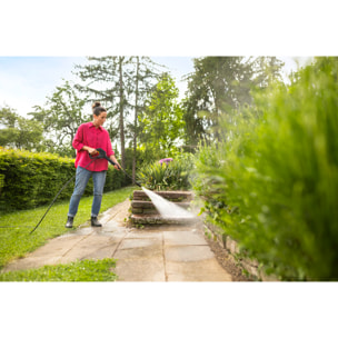 Nettoyeur haute pression Karcher K 3 Horizontal Plus - Pression 120 bar- Débit 380 l/h- Position horizontale stable