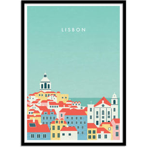 Affiche - Lisbon - Katinka Reinke