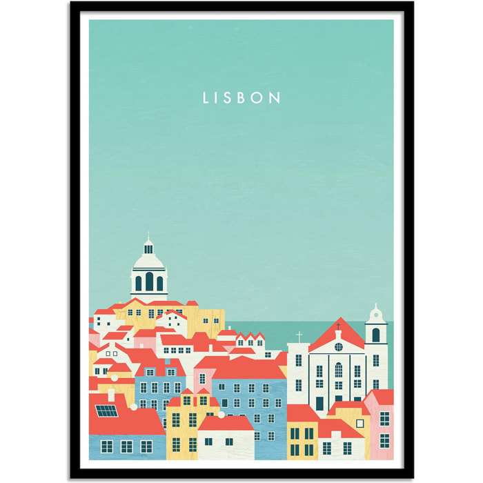 Affiche - Lisbon - Katinka Reinke