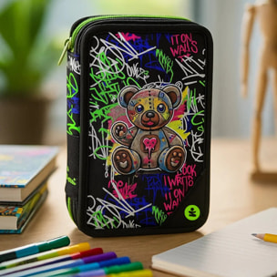 beSmart - ASTUCCIO TRIPLO 18+18 GIOTTO PREMIUM TEDDY