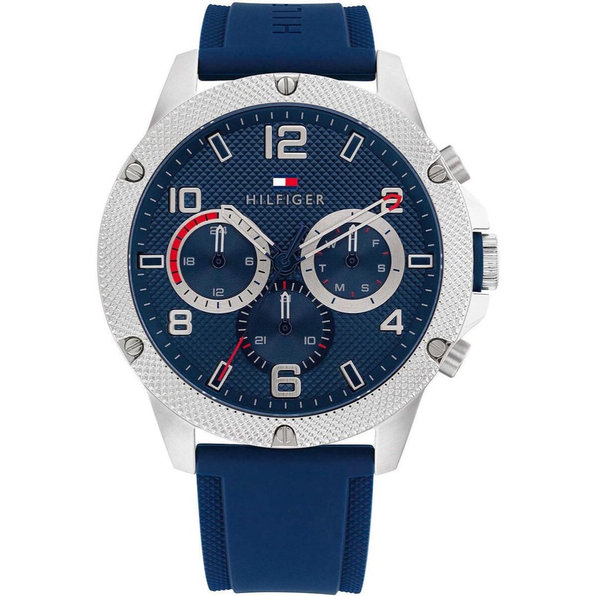 Reloj Tommy Hilfiger 1792027 Hombre Analogico Cuarzo con Correa de Silicona