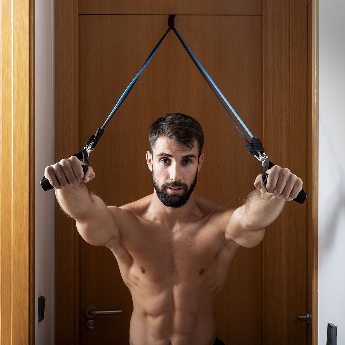 Pack Set de Bandes de Résistance avec Accessoires et Guide d´Entraînement et Plate-forme d'Entraînement par Vibrations avec Acce