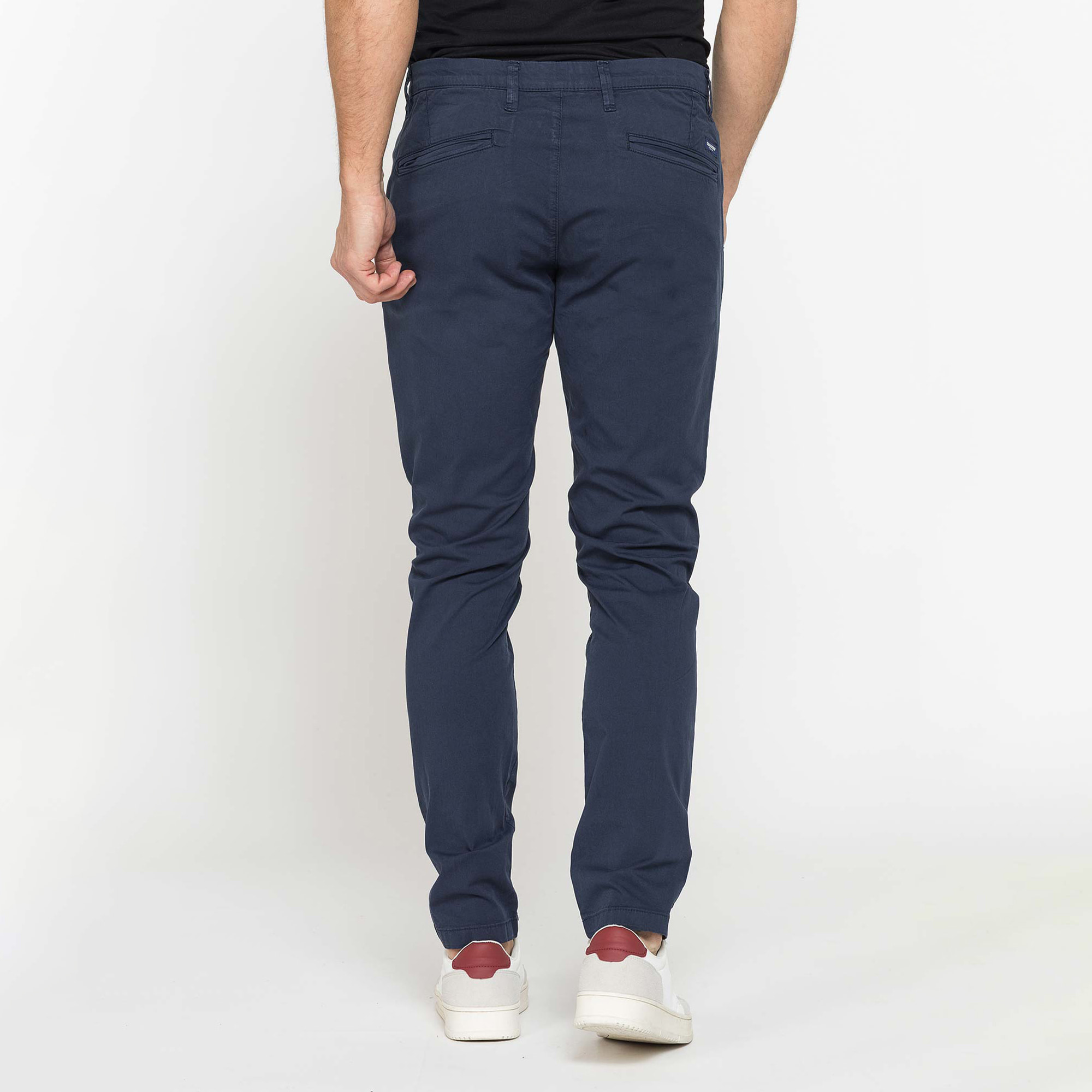 PANTALONE CHINO MOD. 617 IN GABARDINA ELASTICIZZATA