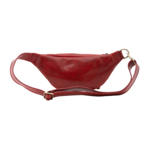Marsupio da uomo in vera pelle - Modello False - 100% pelle - 30.0 x 15.0 x 8.5 cm