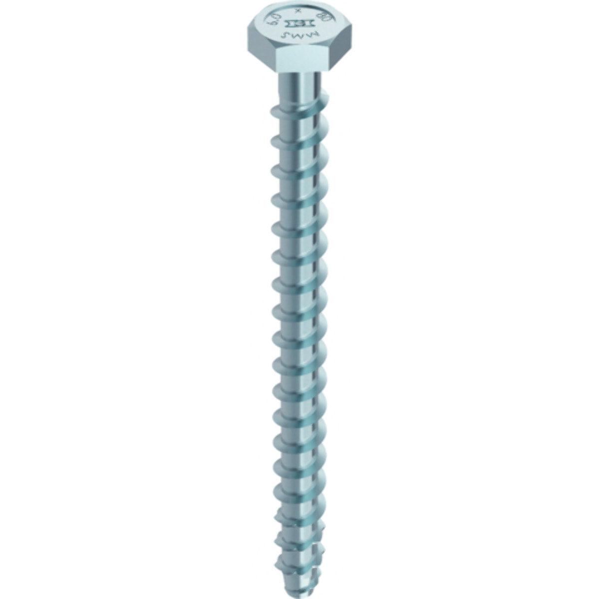 Boite de 25 Vis Multi Monti 12x140 mm HECO - Tête hexagonale - ép.max 65 mm - Perçage 10 mm - 48415